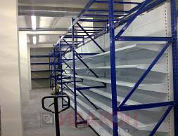 Строймаркет "Сатурн", г.Краснодар, стеллажи Cash&Carry