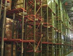 Компания "Увелка", г. Челябинск, стеллажи набивные